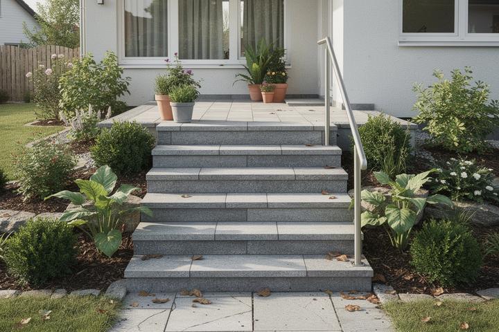 Before and after stairs and landing thumbnail