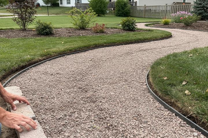 Before and after drainage-friendly path thumbnail
