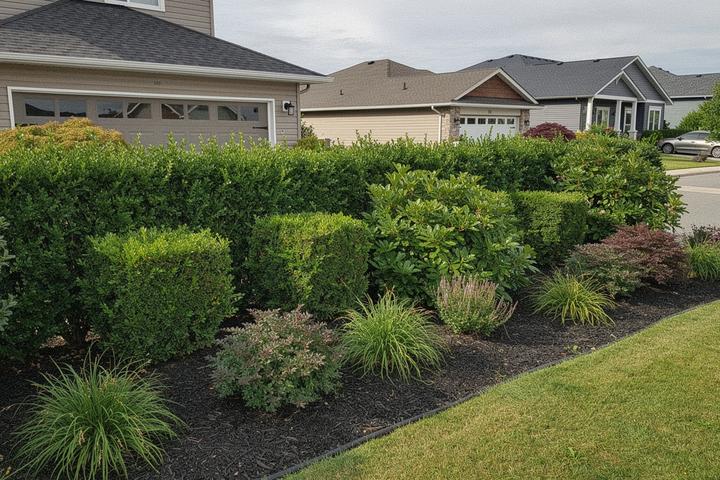 Before and after privacy hedge thumbnail