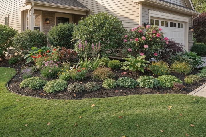 Before and after planting layout design transformation thumbnail