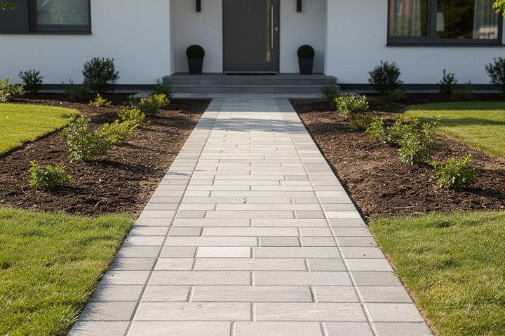 Before and after walkway redesign thumbnail
